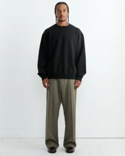 Dolphy Crew in 22oz French Terry Black