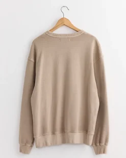 Dolphy Crew in 22oz French Terry Sand