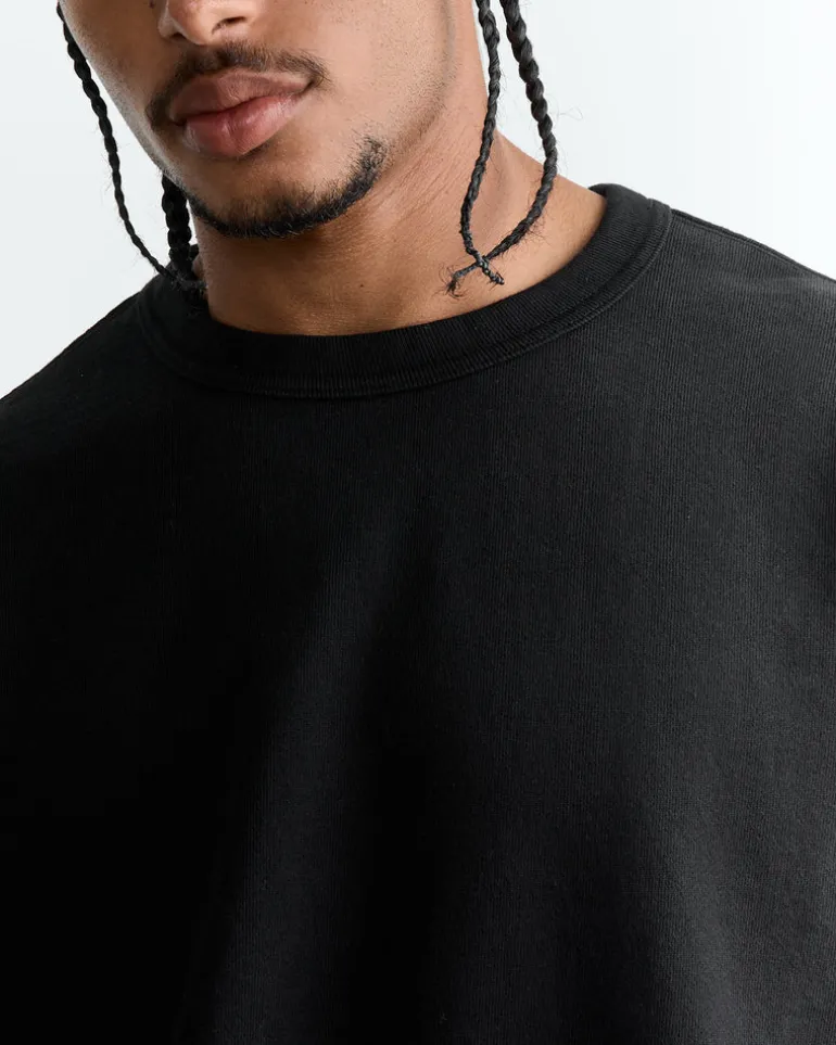Dolphy Crew in 22oz French Terry Black