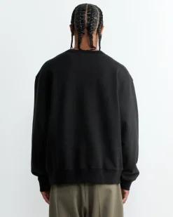 Dolphy Crew in 22oz French Terry Black