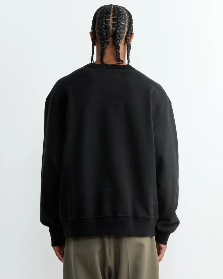 Dolphy Crew in 22oz French Terry Black