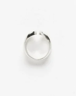Double Beam Ring in Sterling Silver