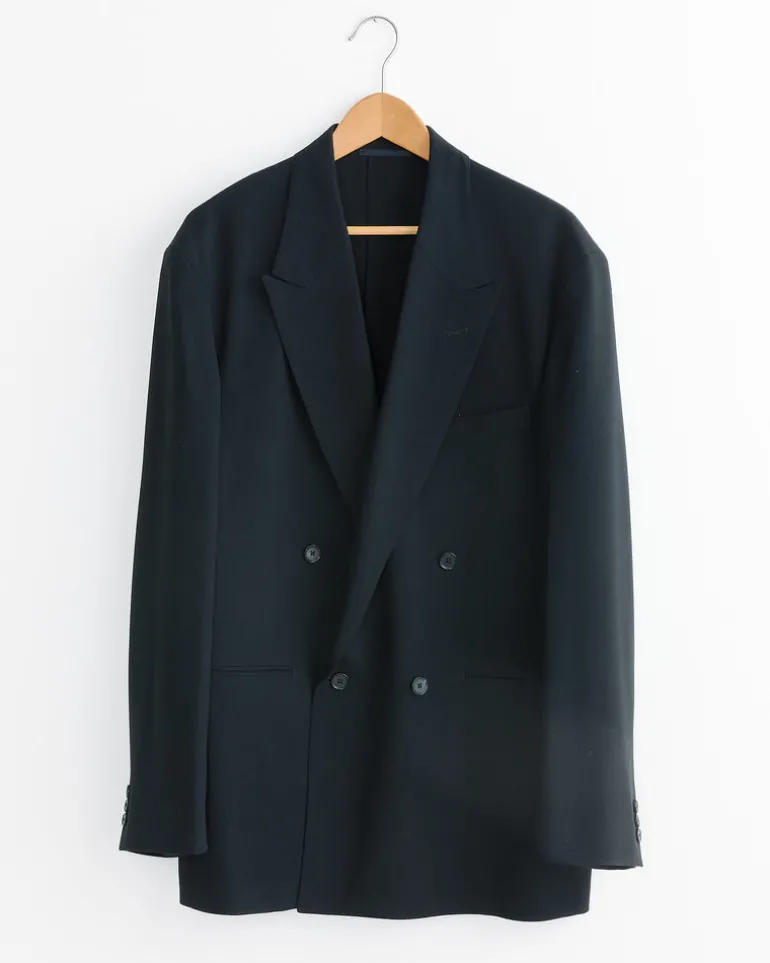 Double Breasted Jacket in Black