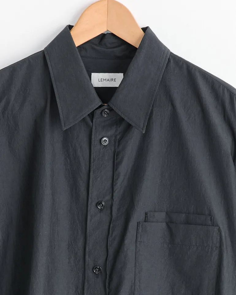 Double Pocket Shirt in Charcoal