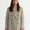 Double-breasted Blazer in Mustard