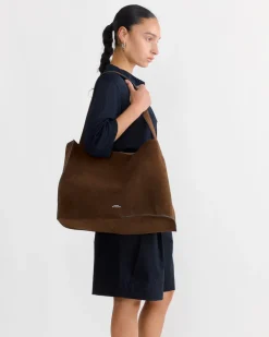 Doublet Tote in Cocoa