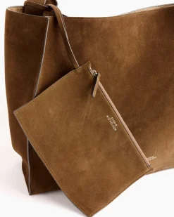 Doublet Tote in Cocoa