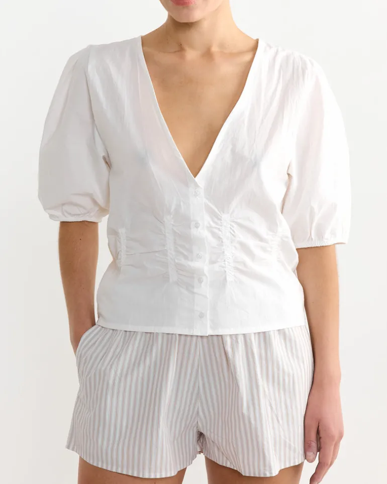 Draw Top in White