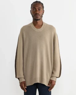 Drawing Knit in Beige
