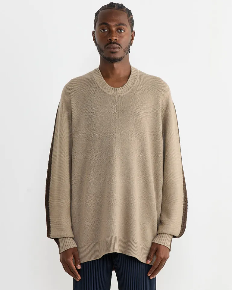 Drawing Knit in Beige