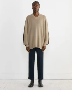 Drawing Knit in Beige