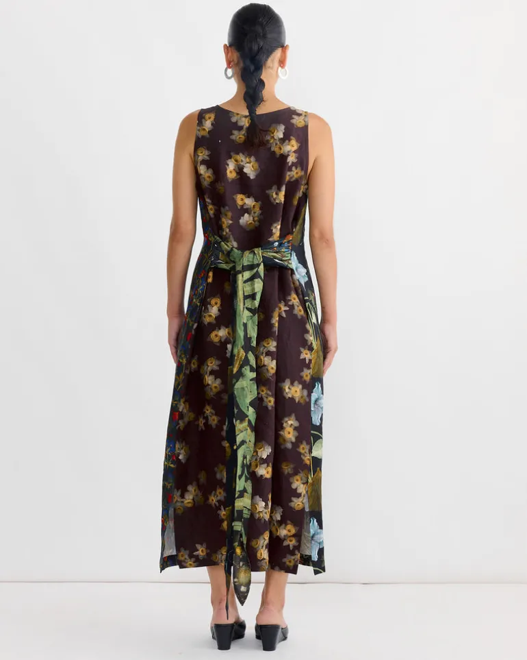 Dress in Print Z/Flower Mix Dark