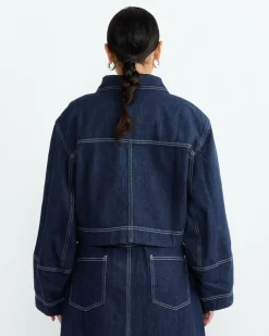 Dusk Denim Jacket in Navy