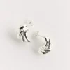 Earrings in Silver Plated