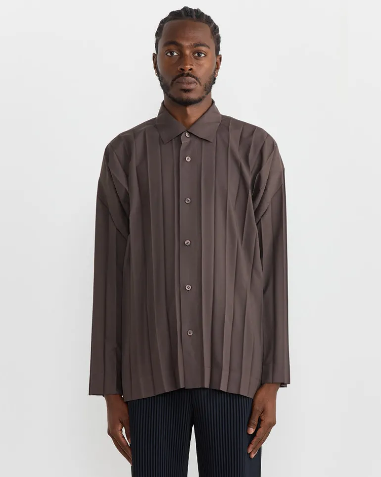Edge Shirt in Charcoal
