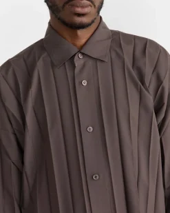 Edge Shirt in Charcoal