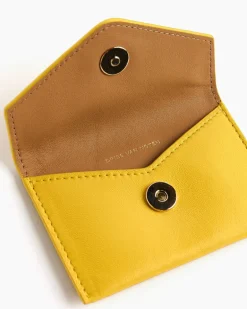 Envelope Cardholder in Yellow