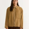 Enzo Shirt in Tropical Wool Desert