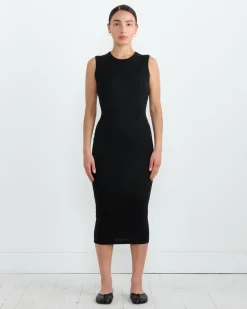 Esme Midi Dress in Black