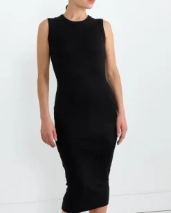 Esme Midi Dress in Black