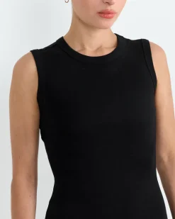 Esme Midi Dress in Black