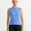 Esme Tank in Flore Blue