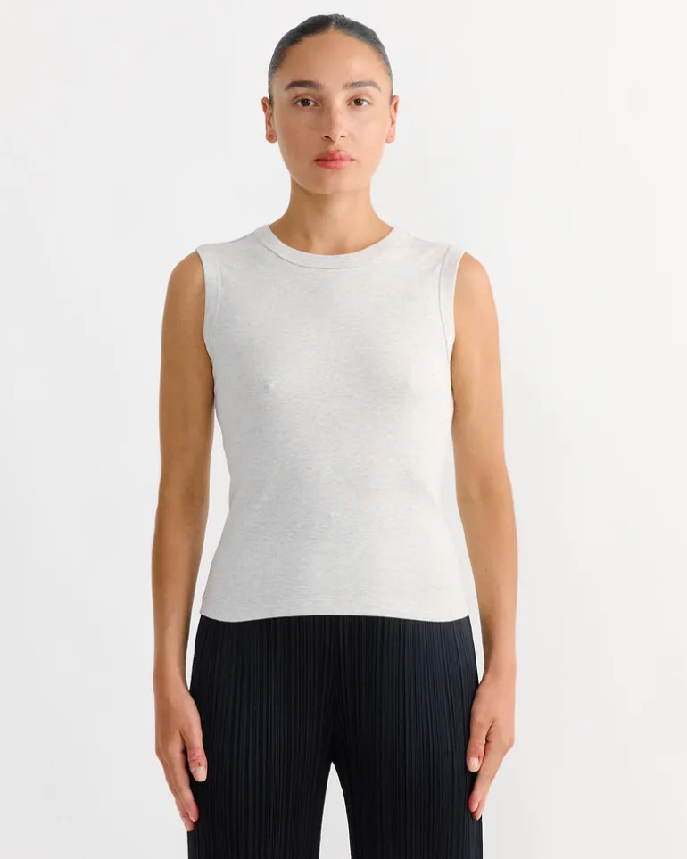 Esme Tank in Heather Grey