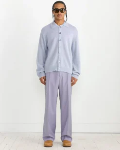 Evening Polo in Livid Blue