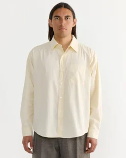 Executive Shirt in Faded Yellow