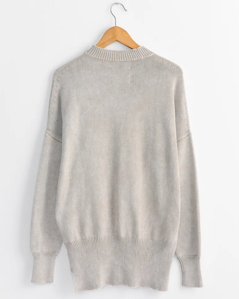 Fade Crewneck in Washed Clay