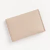 Folded Wallet in Taupe Beige
