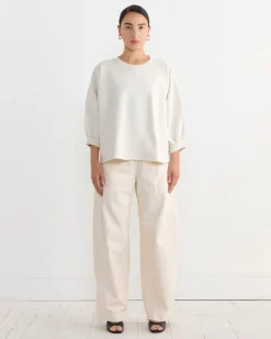 Fond Sweatshirt in Dirty White