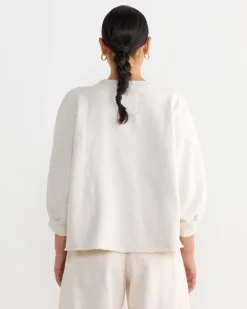 Fond Sweatshirt in Dirty White