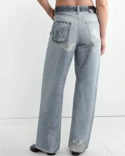 Full Cut Jean in Digital Denim Print