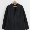 Garment Dye 2B Jacket in Ink Black