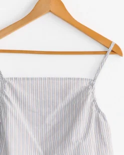 Gathered Top in Seas Stripe