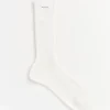 Giza High Gauge Socks in White