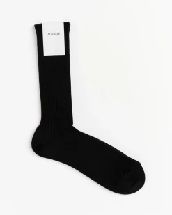 Giza High Gauge Socks in Black