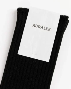 Giza High Gauge Socks in Black