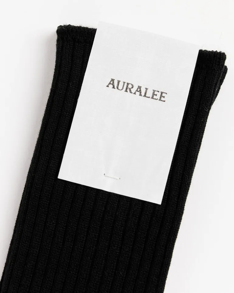 Giza High Gauge Socks in Black