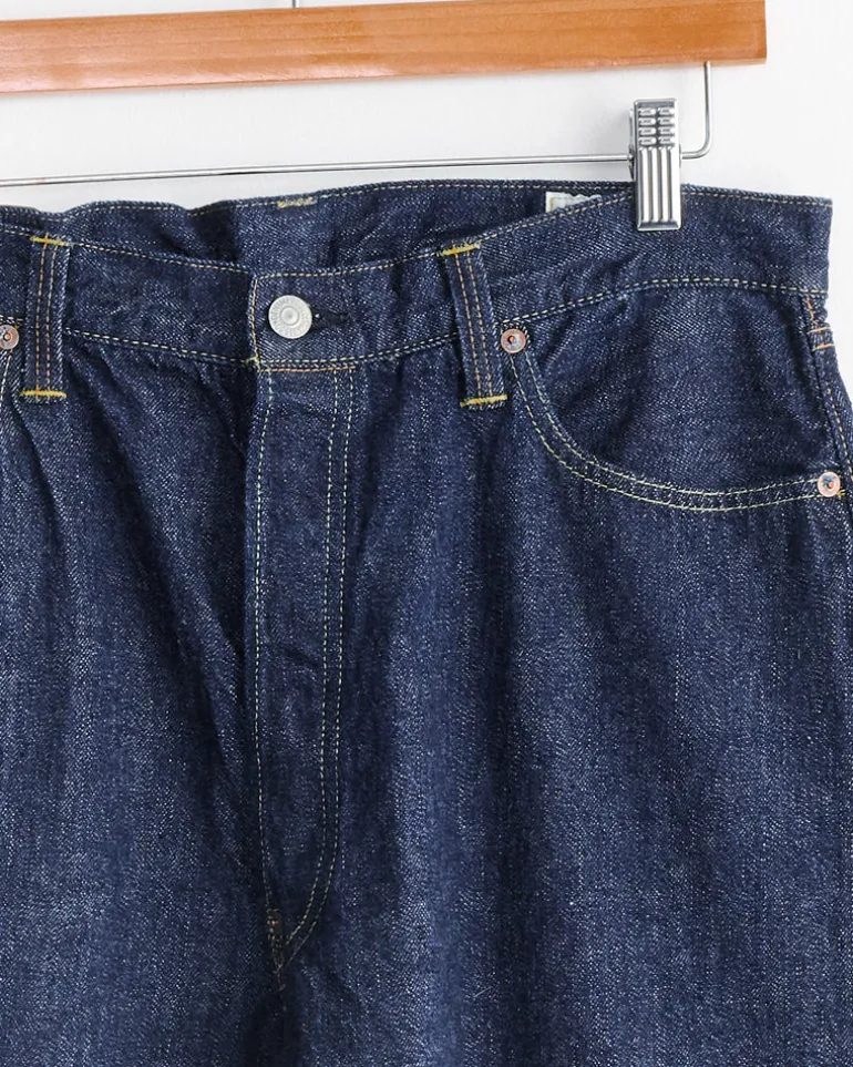 Grand Dad's Fit Denim Pant in One Wash