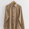 Handwoven Shirt in Sage/Zari