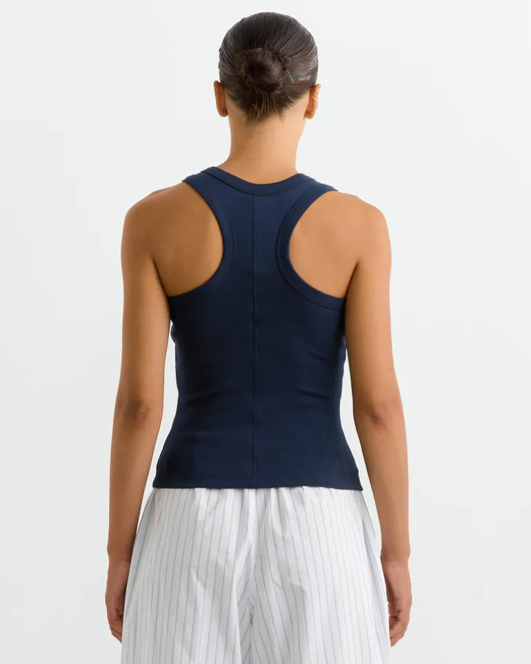 Hannah Tank in Navy