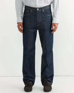 Hard Twist Denim Pant in Indigo