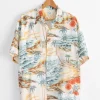 Hawaiian Shirt in Ecru
