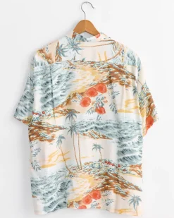 Hawaiian Shirt in Ecru