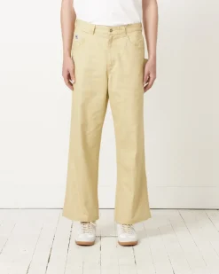 Herringbone Knolly Brook Trouser in Green
