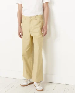Herringbone Knolly Brook Trouser in Green