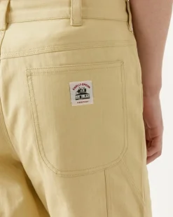 Herringbone Knolly Brook Trouser in Green