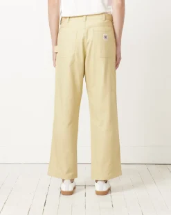 Herringbone Knolly Brook Trouser in Green